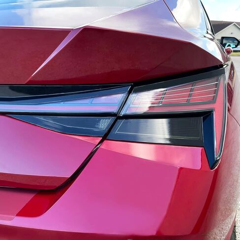 SlickMod PreCut Vinyl Smoke Tint for 2021-2023 Hyundai Elantra N Line Tail Light (20% Dark Smoke, 1. Taillight) in Saudi Arabia