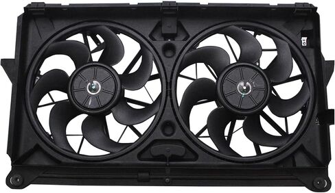 PartsFlow Radiator Cooling Fan Assembly for 2007 2008 2009 2010 2011 2012 2013 2014 Cadillac Escalade for 2007-2014 Chevrolet Suburban 1500 620-653 620-654 in Saudi Arabia
