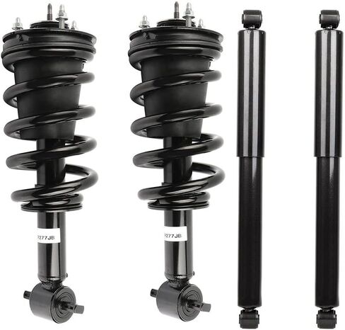 Ocpty Front Complete Struts Assembly + REACTRABS RACKS FITS 2014-2017 لـ CHEVY SILVERADAD 1500 Struts 139112 345074 - مجموعة من 4 in Saudi Arabia