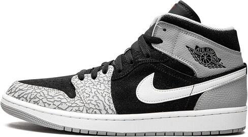 Air Jordan 1 Mid Men's Shoes (DQ8426-071, Black/White/Metallic Gold) Size 14 in Kuwait