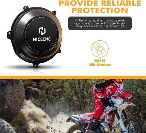 NICECNC Red 2T غطاء القابض الثقيل المتوافق مع بيتا 2T RR250 2T RR300 2018-2024 2T XTRAINER 250 2T XTRAINER 300 2018-2024 2T RX300 2023-2024 انظر FITMENMT in Saudi Arabia