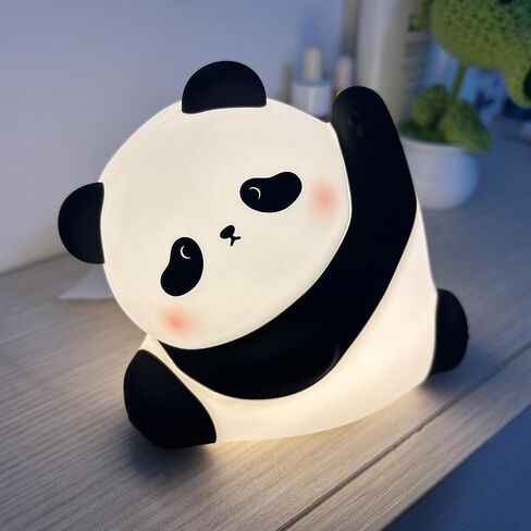 Cute Loving Bubble Milk Cup Night Light, 3-Level Dimmable Soft Light, Timed, Rechargeable, Silicone Bedside Touch Lamp, Creates a Cozy Ambiance, Ideal Decoration and Gift for Girls, Women, and Kids in Saudi Arabia