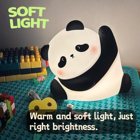 Cute Loving Bubble Milk Cup Night Light, 3-Level Dimmable Soft Light, Timed, Rechargeable, Silicone Bedside Touch Lamp, Creates a Cozy Ambiance, Ideal Decoration and Gift for Girls, Women, and Kids in Saudi Arabia