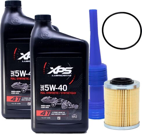 Edwards Full Synthetic OEM Oil Change Kit fits 2014-2024 SeaDoo Spark PWC Watercraft in Saudi Arabia