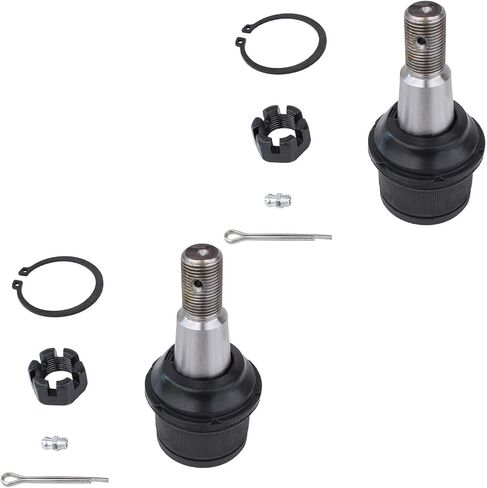 Detroit Axle-مجموعة تعليق 7pc Ford E-250 E-350 E-450 Econoline Club Wagon Super Duty ، 2 نهايات قضيب التعادل الخارجي 4 مفاصل الكرة العلوية السفلى 1. in Saudi Arabia