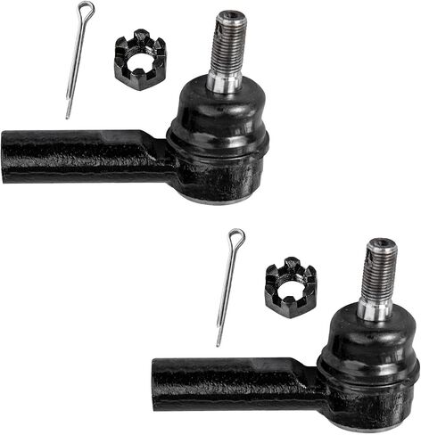 Detroit Axle - Front Tie Rods Kit for Toyota 1993-1997 Corolla 1993-1996 Geo Prizm, 4 Inner Outer Tie Rod End Links 2 Tie Rod Boots 1994 1995 Replacement in Saudi Arabia