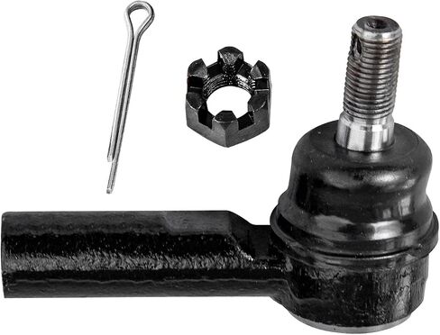 Detroit Axle - Front Tie Rods Kit for Toyota 1993-1997 Corolla 1993-1996 Geo Prizm, 4 Inner Outer Tie Rod End Links 2 Tie Rod Boots 1994 1995 Replacement in Saudi Arabia