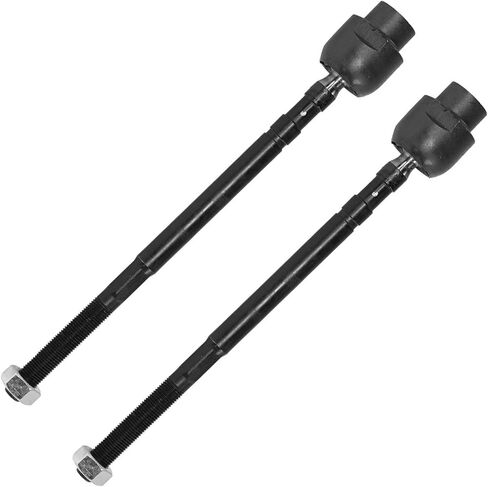 Detroit Axle - Front Inner Tie Rods for 1984-1987 Chevrolet Corvette, 2 Tie Rod End Links 1985 1986 Suspension Replacement in Saudi Arabia