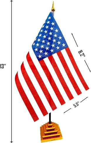 2 Pack Flag Lapel Pin + Table Flag in Saudi Arabia