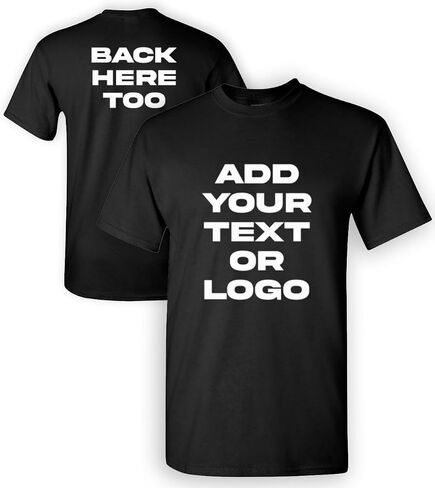 Kolossus Customizable Short Sleeve Shirts Unisex, Personalized t Shirts with Logo, Photo or Text. in Kuwait