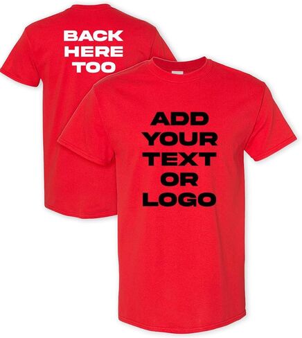 Kolossus Customizable Short Sleeve Shirts Unisex, Personalized t Shirts with Logo, Photo or Text. in Kuwait