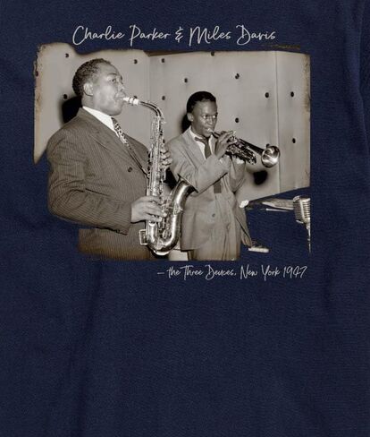 Charlie Parker - Three Deuces - T -short Short Sleeve Graphic Shirt in Kuwait