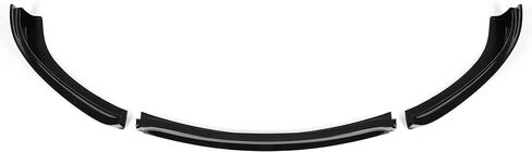 Hecasa الأمامي المصد الشفة متوافقة مع 2012-2016 Tesla Model S Sedan Spoiler Splitter Chin Valance Black in Saudi Arabia