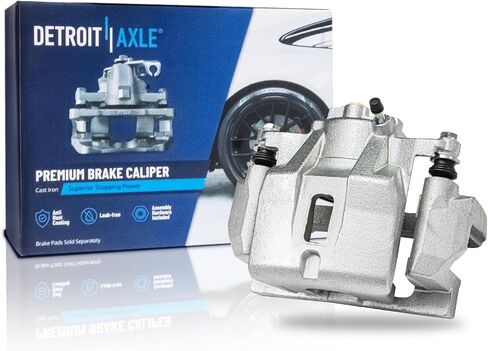 Detroit Axle - Front Left Brake Caliper W/Bracket Replace to Toyota Highlander Lexus RX330 RX350 RX400H in Saudi Arabia