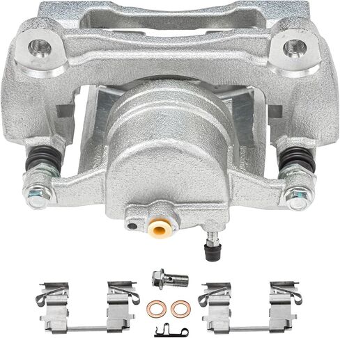 Detroit Axle - Front Left Brake Caliper W/Bracket Replace to Toyota Highlander Lexus RX330 RX350 RX400H in Saudi Arabia