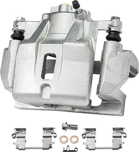 Detroit Axle - Front Left Brake Caliper W/Bracket Replace to Toyota Highlander Lexus RX330 RX350 RX400H in Saudi Arabia
