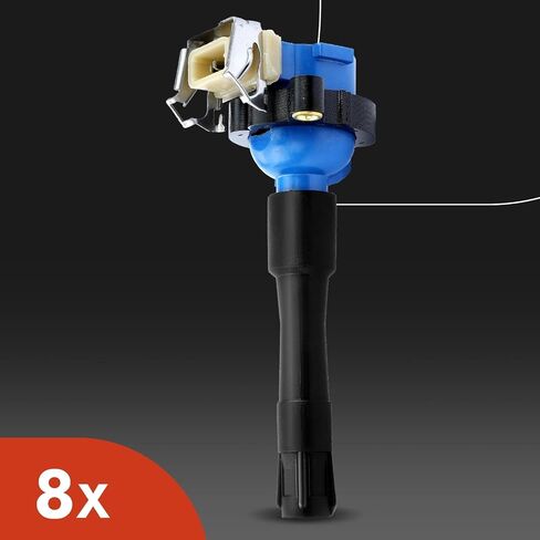 A-Premium Set of 8 Ignition Coil Pack and Iridium Spark Plugs Compatible with Land Rover Range Rover 2004-2005 & BMW X5 M5 2000-2003, 740i 740iL Z8 in Saudi Arabia