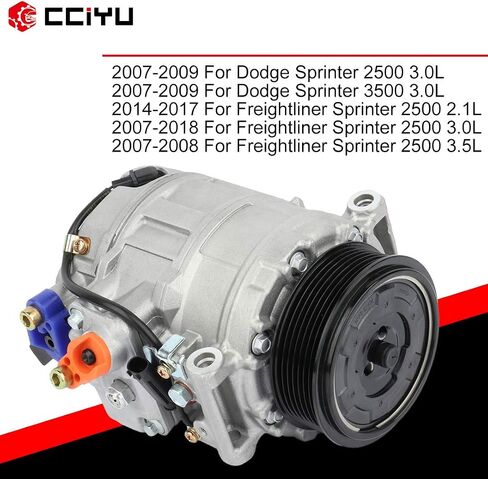 ضاغط تكييف الهواء CCIYU 2010-2016 لـ M-ERCEDES-BENZ Sprinter 2500 3500 3.0L 2014-2015 لـ M-ERCEDES-BENZ Sprinter 2500 3500 2.1L يستبدل ضاغط AC للسيارة in Saudi Arabia