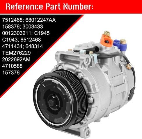ضاغط تكييف الهواء CCIYU 2010-2016 لـ M-ERCEDES-BENZ Sprinter 2500 3500 3.0L 2014-2015 لـ M-ERCEDES-BENZ Sprinter 2500 3500 2.1L يستبدل ضاغط AC للسيارة in Saudi Arabia