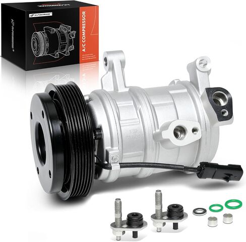 A-Premium Air Conditioner AC Compressor with Clutch Compatible with Chrysler Aspen, Dodge Durango, Jeep Commander, Volkswagen Touareg in Saudi Arabia