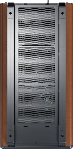 MONTECH Heritage mATX, Micro Form Factor Compact Leather Gaming Chassis with Signature Handle Design, Supports RTX 40 Series GPUs, ATX PSU, and 360mm AIO - White in Kuwait