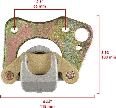 Caltric Front and Rear Brake Caliper Compatible with Polaris Magnum 330 2x4 4X4 2005 2006 in Saudi Arabia