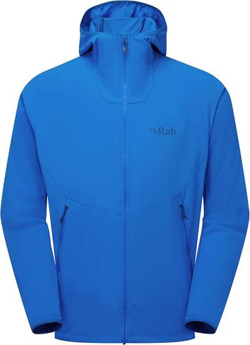 Rab Men's Borealis Hoody Jacket - Lightweight Water-Repellent Softshell Coat for Hiking & Climbing in Kuwait
