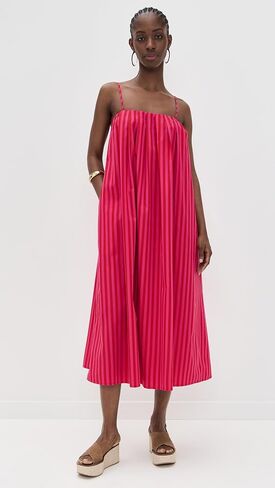 Madewell Women's Poplin A-Line Midi Dress in Saudi Arabia