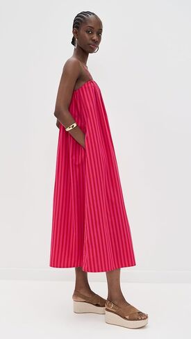Madewell Women's Poplin A-Line Midi Dress in Saudi Arabia