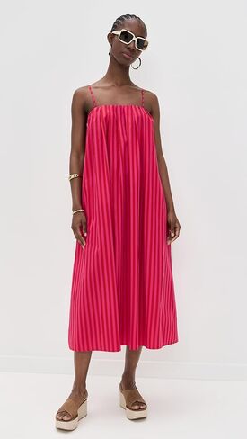 Madewell Women's Poplin A-Line Midi Dress in Saudi Arabia