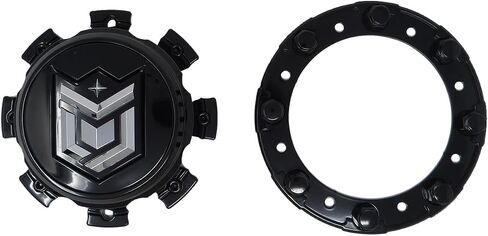 CAP-655BM-6-DB/DropStars Gloss Black Bolt-On Center Cap in Saudi Arabia