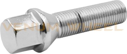 4 PC BOLT-ON | 5x112 مم | 66.56 مم تتحمل | 10 مم و 17 مم سميكة | الفواصل المركزية من الألومنيوم المركزية + 20 Chrome 14x1.5 براغي العروة المخروطية | ث/عجلات ما بعد البيع in Kuwait