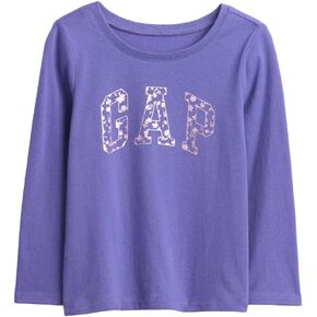 GAP Baby Girls' Long Sleeve Logo Tee T-Shirt in Kuwait