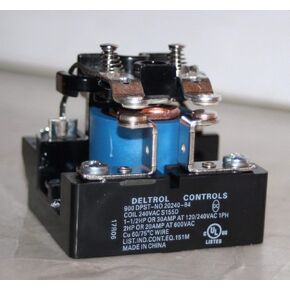 Deltrol Controls 900 DPST N/O Power Control Relay 120/240VAC 30A 20240-84 in Saudi Arabia