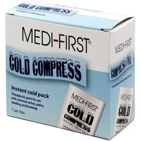 Medique Products 70201 Disposable Instant Cold Pack, 5" x 9, Large , White in Saudi Arabia