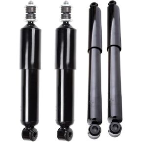 4PCS AMCCM الصدمة الخلفية الأمامية و STRUT FITS 2000 2001 2002 2003 2004 لنيسان فرونتير لعام 2000 2001 2002 2003 2004 NISSAN XTERRA استبدال الصدمات 344469 37245 911172 in Saudi Arabia
