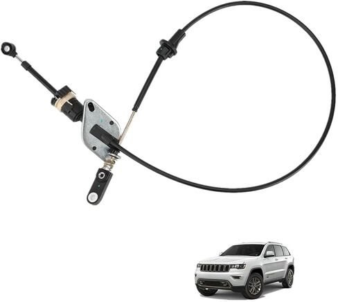 Auto Transmission Gear Shift Control Cable 52104060AG Compatible with Jeep Grand Cherokee 4.0L I6 2003 2004,Transmission Shift Control Cable Replace 52104060AG in Saudi Arabia