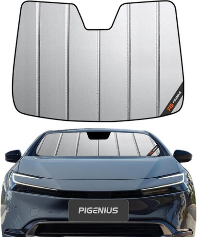 الزجاج الأمامي Sunshade لتويوتا بريوس ، بريوس برايم ، بريوس بريوس AWD-E 2023-2025 ، زجاج أمامي سميك الشمس ، 6 طبقات شيل in Saudi Arabia