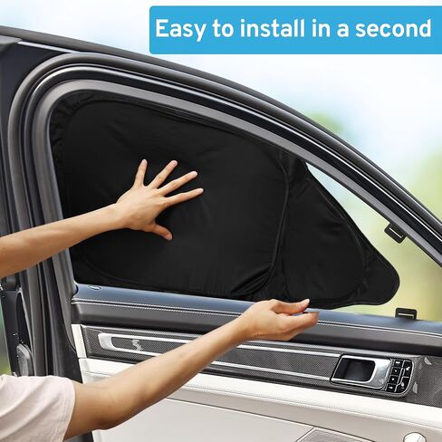 XHRING Car Window Shades Covers Rear Side for Ford F150 2021-2025 Lariat King Ranch Platinum XL XLT Limited Raptor Accessories Truck Screen Sunshade Shield Visor in Saudi Arabia