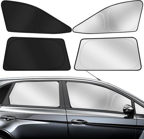 XHRING Car Window Shades Covers Rear Side for Ford F150 2021-2025 Lariat King Ranch Platinum XL XLT Limited Raptor Accessories Truck Screen Sunshade Shield Visor in Saudi Arabia