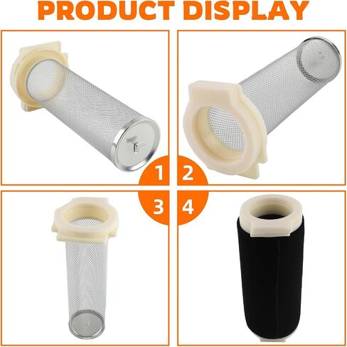 1UY-14451-00-00 Air Filter Guide End Cap Set Compatible with Yamaha Grizzly 600 YFM600 1998-2001 Grizzly 660 YFM660 2002-2008 Raptor 350 YFM350 1987-2013 Replaces 1UY-14458-01 1UY-14468-00 in Saudi Arabia
