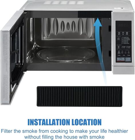 MDX61912701 ميكروويف تنفيس مصبغة استبدال متوافق مع أجزاء Microwave LG ， استبدال أجزاء مجموعة الميكروويف AP5202555 ، 2119394 ، AH3535252 ، EA3535252 ، تأتي مع 2PC ميكروويف فلتر 5230W1A003A in Kuwait