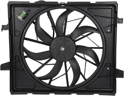 OCPTY Replacement Radiator Cooling Fan Clutch Assembly 622660 674-01014A 334-55029-000 fit for 2011 2012 2013 2014 2015 2016 2017 for Dodge Durango for Jeep Grand Cherokee in Saudi Arabia