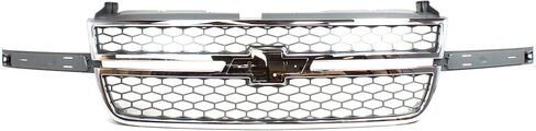 Garage-Pro Grille Assembly Kit Compatible with 2003-2006 Chevrolet Silverado 2500 HD, 1500 HD, 5pc. Kit, w/Grille Trims and Headlights Brackets, For Models w/Dale Earnhardt Package in Saudi Arabia