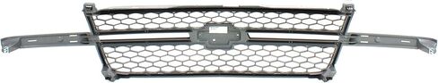 Garage-Pro Grille Assembly Kit Compatible with 2003-2006 Chevrolet Silverado 2500 HD, 1500 HD, 5pc. Kit, w/Grille Trims and Headlights Brackets, For Models w/Dale Earnhardt Package in Saudi Arabia