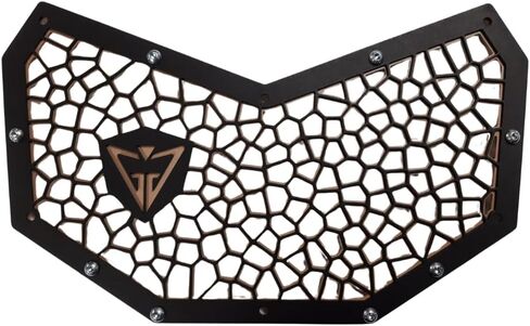 GAM Front Grills Set For Can Am Maverick X3 2017-2023 All Modals Radiator Guard Grill And Front Upper Grill Kit (Black Mocha) in Saudi Arabia