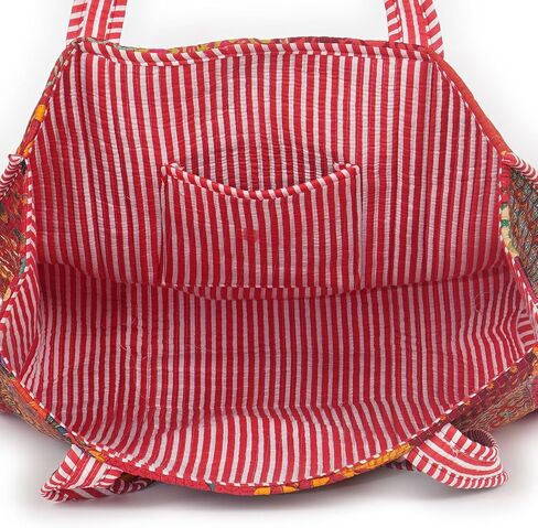 Marubhumi Women Lightweight Travel Bag Purse Cotton Shoulder Tote Bag For Shopping Grocery & Beach Bag in Kuwait