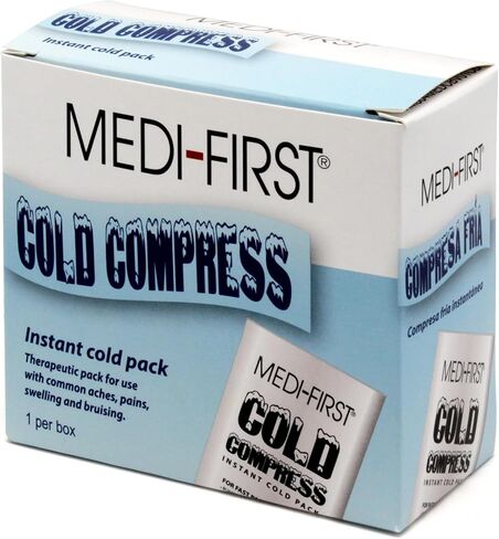 Medique Products 70201 Disposable Instant Cold Pack, 5" x 9, Large , White in Saudi Arabia