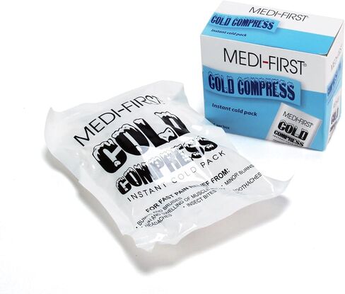 Medique Products 70201 Disposable Instant Cold Pack, 5" x 9, Large , White in Saudi Arabia