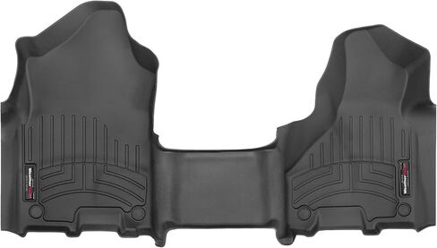 Weathertech مخصص Floirliners ل RAM Truck 2500/3500 ، RAM Truck 4500/5500 ، RAM 2500/3500 ، RAM 4500/5500-1ST ROW - Over The Hump (4415711) ، Black in Saudi Arabia